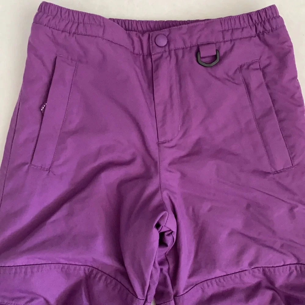 Lands’ End | Snow Ski Snowboard Waterproof Nylon Insulated Pants Purple (5)